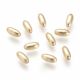 Brass gold-plated 18K spacer 4 pcs, 8x4 mm, 1 bag II0468