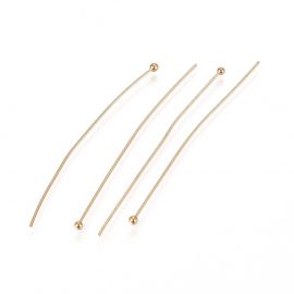 Stainless steel 304 pins with bubble 20 pcs. 50x0.6 mm 1 bag MD2266