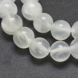 Dabiskās selēna pērles 8 mm 1 dzīsla