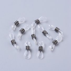 Silicone spectacle holder 10 pcs. 24x7 mm 1 bag