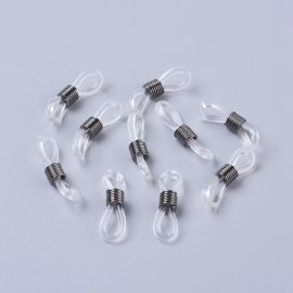 Silikoonist prillihoidik 10 tk. 24x7 mm 1 kott