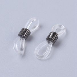 Silikoonist prillihoidik 10 tk. 24x7 mm 1 kott MD2277