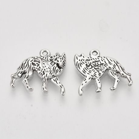 Kulons "Vilks" 4 gab., 18x19,5x3 mm, 1 soma MD2256