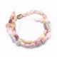 Natural Pink Opal Beads, 8-14x6-10x4-10 mm, 1 strand AK1765