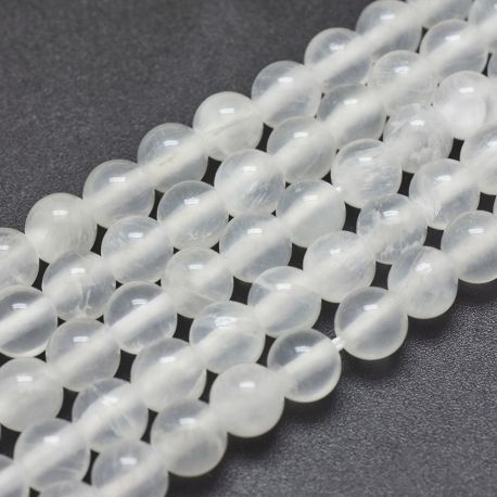Natural Selenium beads, 6 mm, 1 strand AK1760