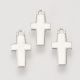 Pendant "Cross" 10 pcs., 18.5x8.5x1.5 mm, 1 bag MD2258