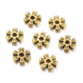 Spacer "Flower" 10 gab., 8x8x2 mm, 1 soma