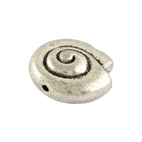 Spacer "Shell" 4 tk, 14x13,5x7 mm, 1 kott II0482