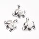 Natürlicher Houlite Anhänger "Elefant", 27x22x8 mm, 1 Stck PK0063