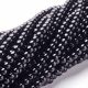Klaaspärlid, 4 mm, 1 niit KK0343