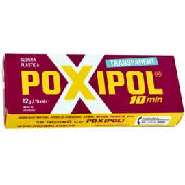 Poxipol epoksīda caurspīdīga līme 70 ml., 1 gab.