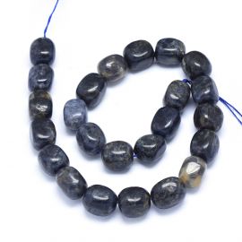 Natural Sodalite beads 12-17x11-13 mm 1 strand