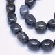 Natural Sodalite beads 12-17x11-13 mm 1 strand AK1819
