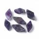 Dabīgas fluorīta krelles 17-22x9-11 mm 1 gab AK1797