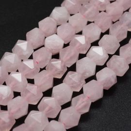 Natural Madagascar Rose Quartz Beads 8x8 mm 1 strand AK1810