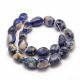 Natural Sodalite beads 18-25x15-23 mm 1 pc AK1812