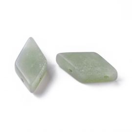 Jade beads 17-22x9-11 mm 1 pc AK1817