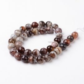 Looduslikud Botswana ahhaathelmed 10 mm 1 ahelaga