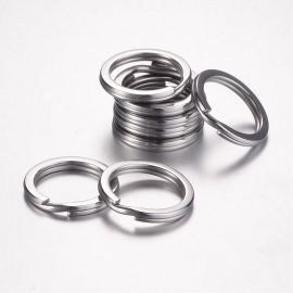 Stainless steel 304 key rings 20x3 mm 5 pcs.