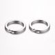 Stainless steel 304 key rings 20x3 mm 5 pcs. MD2319