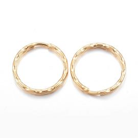 Кольца для ключей 21x2 мм из нержавеющей стали 304 4 шт.