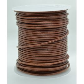 Dabīgas ādas aukla 2 mm 1 metrs VV0783