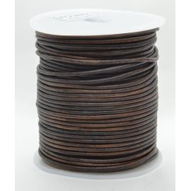 Dabīgas ādas aukla 2 mm 1 metrs VV0780