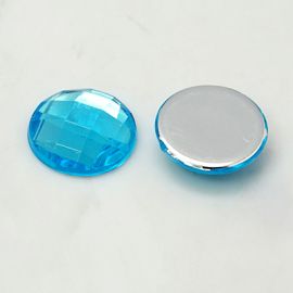 Akrila kabošons 25x6 mm 6 gab. KB0292