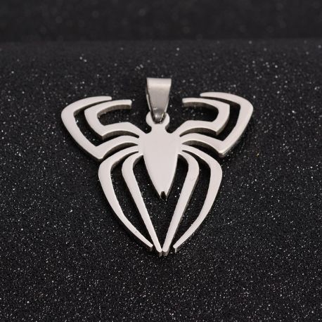Nerūsējošā tērauda 201 kulons "Spider" 39x38x1,5 mm 1 gab MD2356