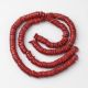 Natural coconut beads 12x2-5 mm thread length ~ 40 cm. AK1827