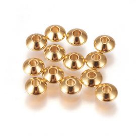 Nerūdijančio plieno 304 intarpas, ~5,5x3 mm, 10 vnt.