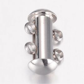 Roostevabast terasest 304 2 rida lukk 15x10x6,5 mm 1 tk