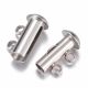 Stainless steel 304 2 rows clasp 15x10x6.5 mm 1 pc MD2343