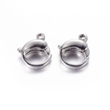 Roostevabast terasest 304 sulgur-karabiin 10x12 mm 2 tk. MD2352