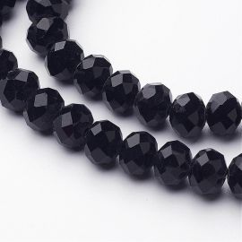 Glasperlen 8x6 mm 1 Faden