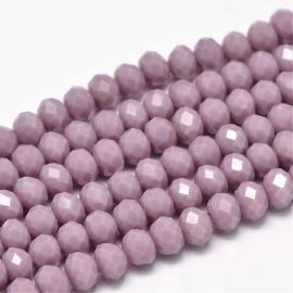 Stikla krelles 8x6 mm 1 vītne KK0375