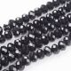 Stikliniai karoliukai 8x6 mm 1 gija KK0371