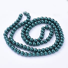Glass beads 8 mm 1 thread