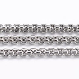 Stainless steel 304 chain 1.5 mm 1 m.