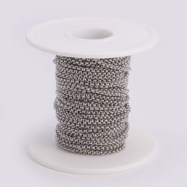 Nerūdijančio plieno 304 grandinėlė 2 mm ~10 m. MD2368