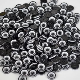 Plastmasas poga, 13 mm., 10 gab.