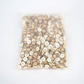 Kunststoffknopf, 13 mm, 10 Stk. SAG0048