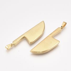 Nerūdijančio plieno 304 pakabukas "Šefo peilis", 53x17x4 mm., 1 vnt. MD2397