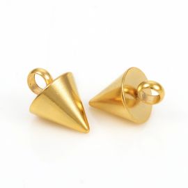 Nerūsējošā tērauda kulons 304, 8,6x5,8 mm., 1 gab.