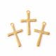 Nerūsējošā tērauda 304 kulons "Cross", 15,5x9,5 mm., 2 gab. MD2386