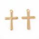 Roostevabast terasest 304 ripats "Cross", 15,5x9,5 mm., 2 tk. MD2386