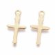 Nerūsējošā tērauda 304 kulons "Cross" 23x12x1 mm 2 gab. MD2414