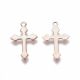 Nerūsējošā tērauda 304 kulons "Cross" 18x11 x0,5mm 2 gab. MD2435
