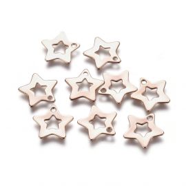 Roostevabast terasest 304 ripats "Star" 9,5x10x0,5 mm 2 tk.