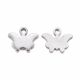 Roostevabast terasest 304 ripats "Butterfly" 7,5x9,3x1 mm 8 tk. MD2411